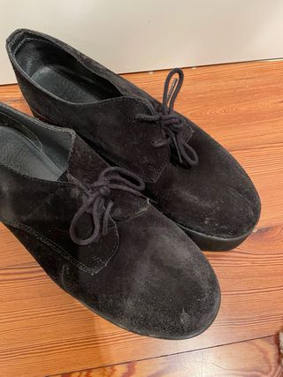 Zapatos plataforma Nicoli negros