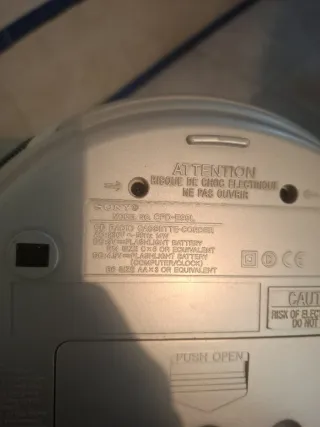 Radiocasete Sony CFD-E95L CD/Radio