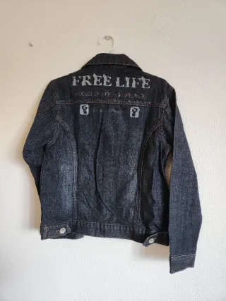 Chaqueta vaquera CHALL azul oscura