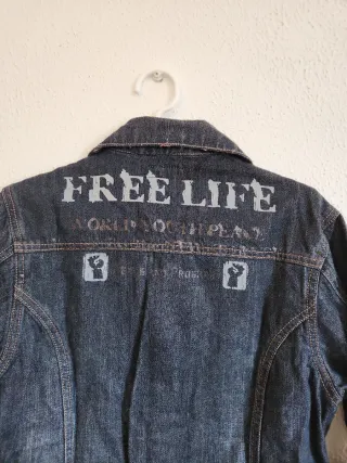 Chaqueta vaquera CHALL azul oscura