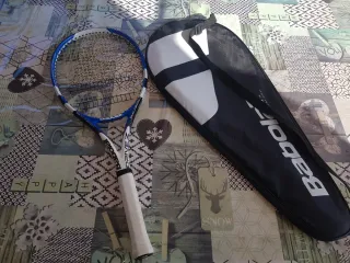 Raqueta Tenis Babolat Drive Z Lite azul y blanca