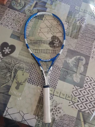 Raqueta Tenis Babolat Drive Z Lite azul y blanca