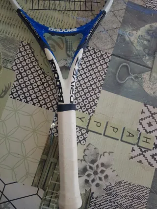 Raqueta Tenis Babolat Drive Z Lite azul y blanca