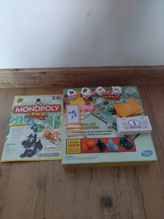 Monopoly Junior Mi Primer Monopoly Juego