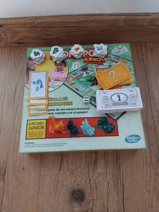 Monopoly Junior Mi Primer Monopoly Juego