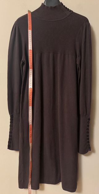 Vestido marrón de punto ‘Pepe Jeans’