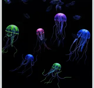 Medusa decoración de acuario