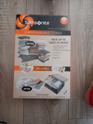 Samsonite Bolsas Compresión 12 Unidades