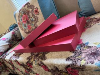 Set 2 Estanterías 25x25 y 1 de 60x25 y soportes