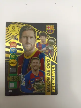 Carta Messi Balón de Oro Excellence