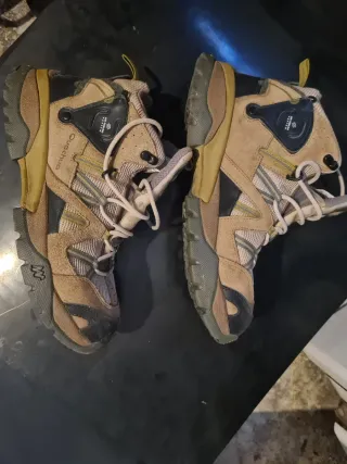 Scarponcini Trekking Quechua Beige/Grigio