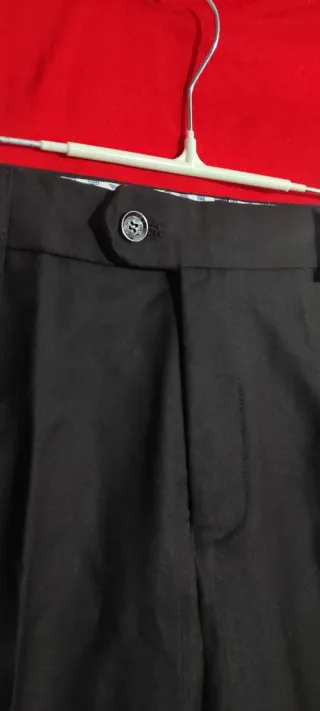 Traje de caballero negro 2 piezas