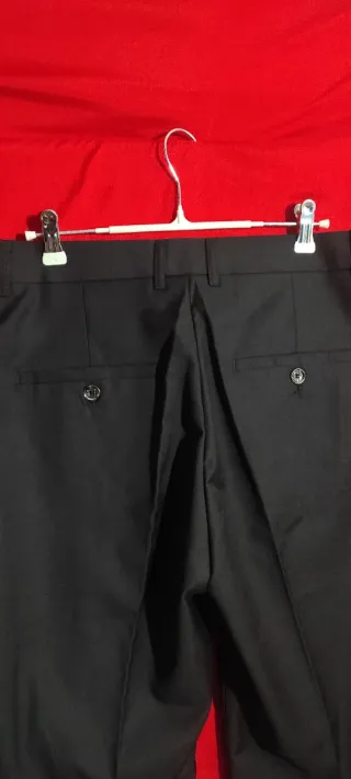 Traje de caballero negro 2 piezas