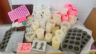 Lote Moldes Silicona Manualidades