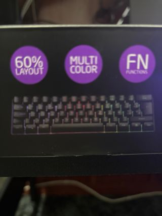 Teclado NUEVO Gaming 60% RGB