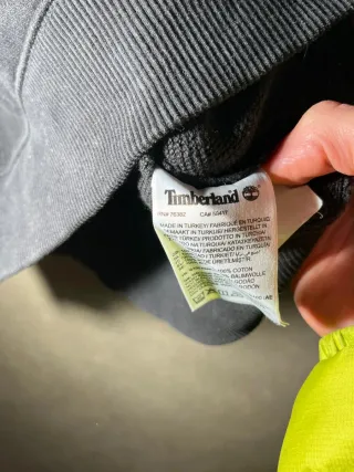 Felpa Timberland Nera Uomo