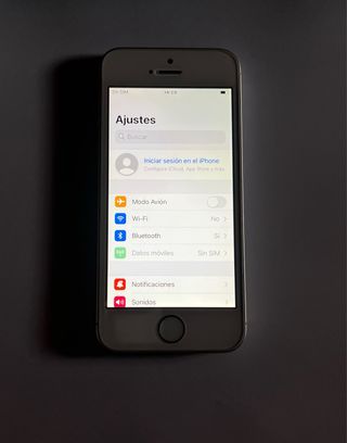 iPhone 5 SE 32GB Plata 86% Batería