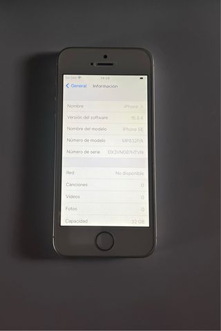 iPhone 5 SE 32GB Plata 86% Batería