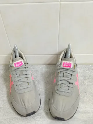 Onitsuka Tiger Sneakers Donna Grigio Rosa