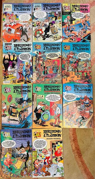 Pack comics Mortadelo y Filemon