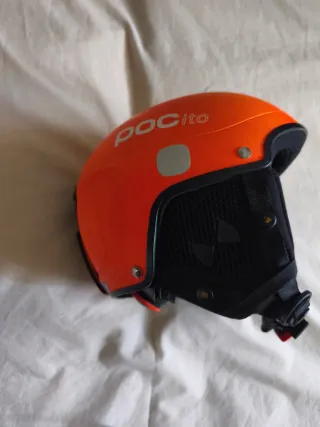 Casco Esquí Poc Niño Talla XS-S Naranja