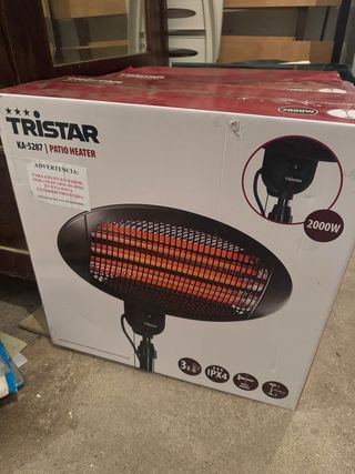 Estufa de Patio Tristar ¡SIN ABRIR!