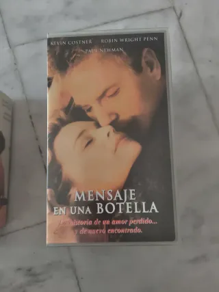 7 Películas VHS Drama/Romance (Español)
