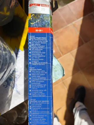 Termocalentador Eheim Jager 25W 20-25L