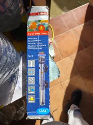 Termocalentador Eheim Jager 25W 20-25L