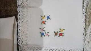 Servilletas bordadas a mano