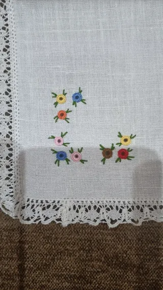 Servilletas bordadas a mano