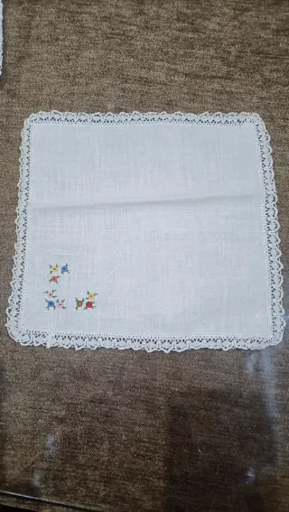 Servilletas bordadas a mano