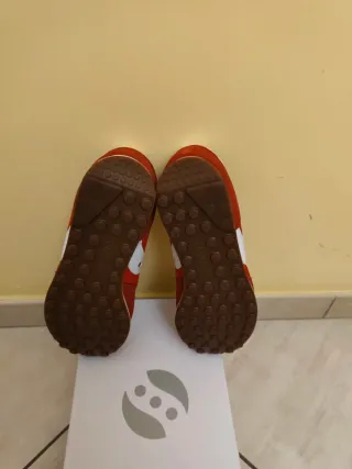 Saucony Scarpe Uomo Rosse e Bianche