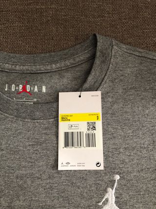 Camiseta Jordan Air Baloncesto Gris