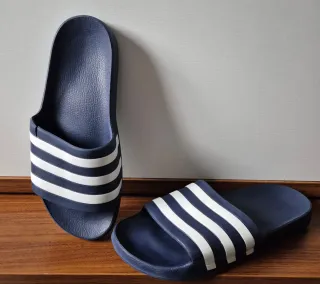 Chanclas Adidas Adilette Aqua Azul Marino