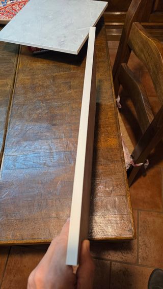 Tagliere HPL Rettangolare Grigio Bianco