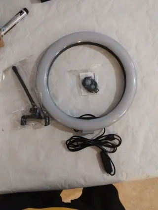 Aro de luz LED con control remoto solo lo que se