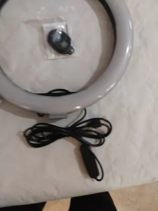 Aro de luz LED con control remoto solo lo que se