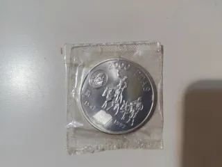 Lote monedas 2000 Pesetas Plata Juan Carlos I