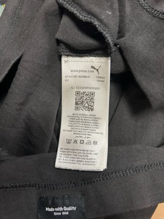 T-shirt Puma logo colorata