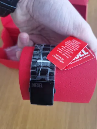 Reloj Diesel Mega Chief Negro/Gris