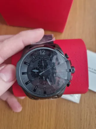 Reloj Diesel Mega Chief Negro/Gris