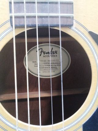 E52697-0 Guitarra Clasica Fender Cd-60