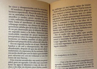 Libro Relato de un naufrago
