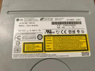 Disquetera SAMSUNG + Compact Disc LG