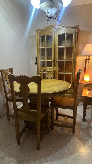 Conjunto Muebles Salón Madera