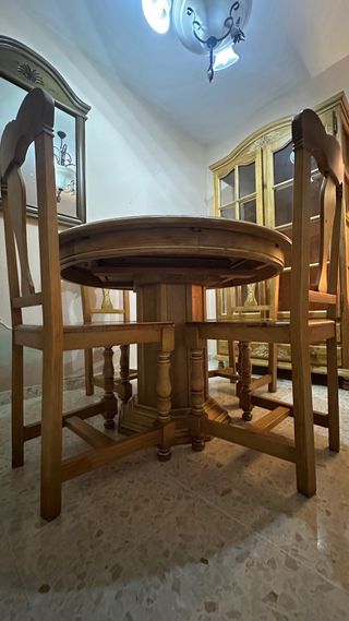 Conjunto Muebles Salón Madera