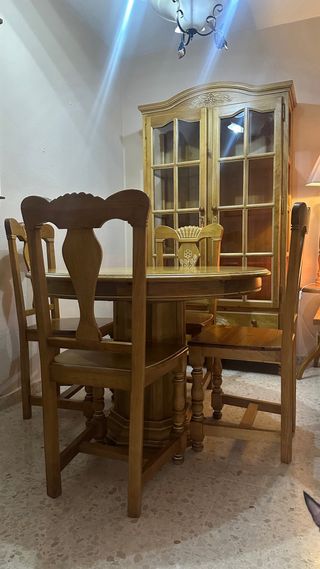 Conjunto Muebles Salón Madera