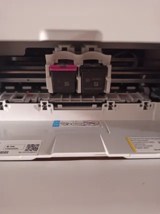 Impresora HP Blanca y Azul