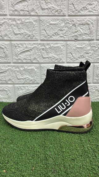 Scarpe Liu Jo nere e rosa